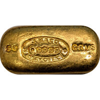 50 Gramm Goldbarren Johnson Matthey