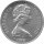 Ascension Islands 1 Crown 1978 - 25. Jahrestag der Krönung von Königin Elisabeth II. - Silber