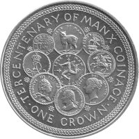 Isle of Man 1 Crown 1979 - 300 Jahre...