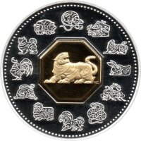 Kanada 15 Dollars 1998 - Lunar Jahr des Tigers - 1 oz...