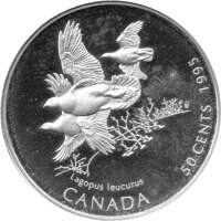 Kanada 50 Cents 1995 - Vögel Kanadas...