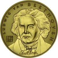 Österreich 50 Euro 2005 Ludwig van Beethoven Gold