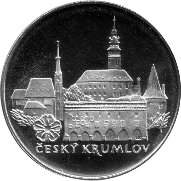 Tschechoslowakei 50 Kronen 1986 - Český Krumlov - Silber PP