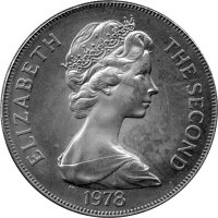 Tristan da Cunha 1 Crown 1978 - 25. Jahrestag der Krönung von Königin Elisabeth II. - Ku-Ni