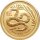 Australien Lunar II 2013 Jahr der Schlange 1/2 oz Gold