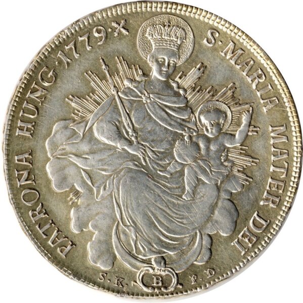 Ungarn 1 Taler 1779 - Maria Theresia, KM#386.2