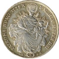 Ungarn 1 Taler 1779 - Maria Theresia, KM#386.2