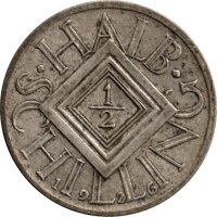 Österreich 1/2 Schilling 1924-1926 - Umlaufmünze