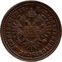 Österreich 1 Kreuzer 1851 - Franz Joseph I. -...