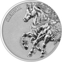 Round Germanische Bestien - Sleipnir 2026 1 oz Silber