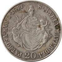 Ungarn 20 Kreuzer 1837-1848 - Ferdinand I., KM#422 -s-ss