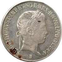 Ungarn 20 Kreuzer 1837-1848 - Ferdinand I., KM#422 -ss-vz