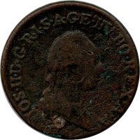 RDR Haus Habsburg 1 Kreuzer 1780-1790 - Joseph II., Ku -s