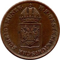 Österreich 1 Kreuzer 1816 - Franz I. - Umlaufmünze - Ku -s-ss
