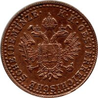 Österreich 2 Kreuzer 1851 - Franz Joseph I. - Umlaufmünze - Ku -ss