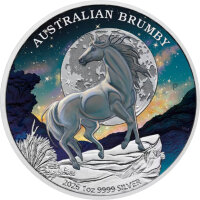 Australien Brumby 7. Ausgabe 2026 1 oz Silber | Wildpferd...