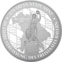 Bayern Thaler 3. Ausgabe Sonderedition Bavaria 80 Jahre...