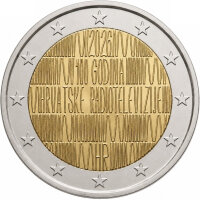 Kroatien 2 Euro 2026 "Rundfunk und Fernsehen"