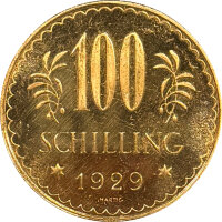 Österreich 100 Schilling div. - Gold