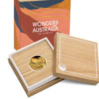 Australien Wonders of Australia 1. Ausgabe The Outback 2026 1 oz Gold Polierte Platte
