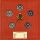 Malteserorden Set 5 x 1 Lira 2005 - Papst Johannes Paul II. - KuNi