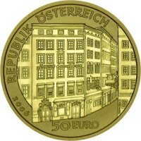 Österreich 50 Euro 2006 Wolfgang Amadeus Mozart Gold