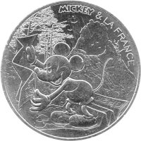 Frankreich 10 Euro 2018 - Micky und Frankreich...