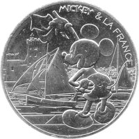 Frankreich 10 Euro 2018 - Micky und Frankreich "Les...