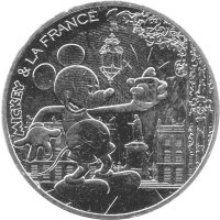 Frankreich 10 Euro 2018 - Micky und Frankreich...