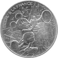 Frankreich 10 Euro 2018 - Micky und Frankreich...