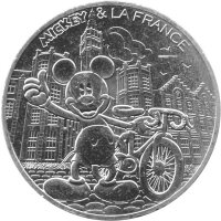 Frankreich 10 Euro 2018 - Micky und Frankreich...