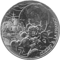 Frankreich 10 Euro 2018 - Micky und Frankreich...