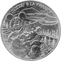 Frankreich 10 Euro 2018 - Micky und Frankreich...