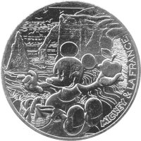 Frankreich 10 Euro 2018 - Micky und Frankreich...