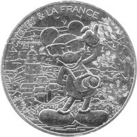 Frankreich 10 Euro 2018 - Micky und Frankreich...
