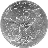 Frankreich 10 Euro 2018 - Micky und Frankreich...