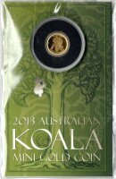 Australien Koala 2013 0,5 Gramm Gold PP