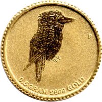Australien Kookaburra 2014 0,5 Gramm Gold