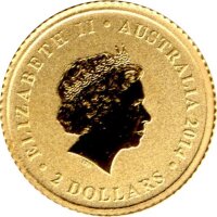 Australien Kookaburra 2014 0,5 Gramm Gold