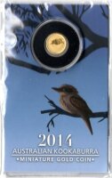 Australien Kookaburra 2014 0,5 Gramm Gold