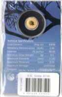 Australien Kookaburra 2014 0,5 Gramm Gold