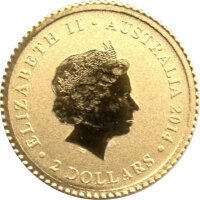 Australien Känguru 2014 0,5 Gramm Gold