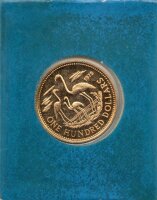 Bahamas 100 Dollars 1975 "Flamingos" - Gold