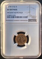 USA 2,5 Dollar 1878 -S- Liberty Head - Gold