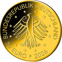 Deutschland 50 Euro Deutsches Handwerk 2026 - F - "Gestaltung"
