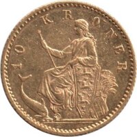 Dänemark 10 Kronen Christian IX. - Gold