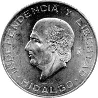 Mexiko 10 Pesos 1955-1956 - Umlaufmünze...
