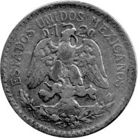 Mexiko 50 Centavos 1919-1945 - Umlaufmünze - Silber -s