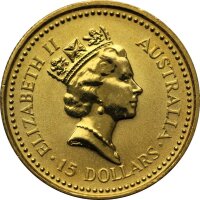 Australien Nugget div. 1/10 oz Gold