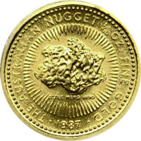 Australien Nugget div. 1/10 oz Gold